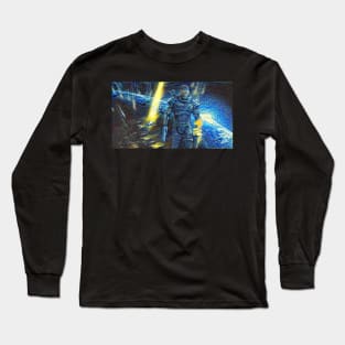 Mass Effect Commander Shepard Starry Night Long Sleeve T-Shirt